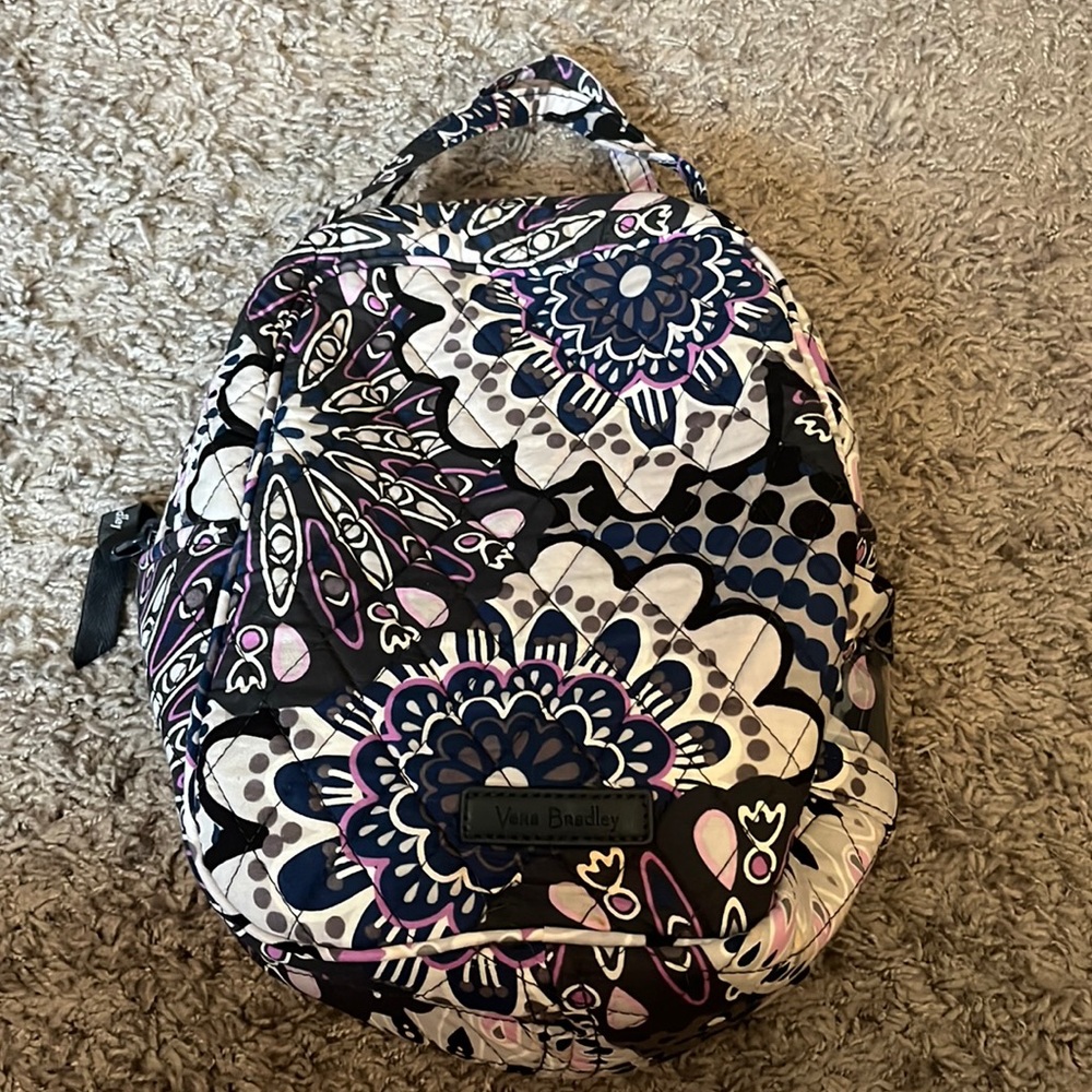 Vera Bradley Purple Floral Lunch Bunch Bag